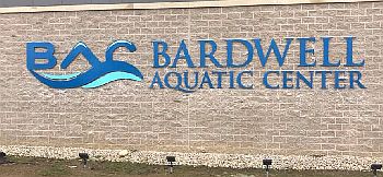 Dr. Susan Bardwell Aquatic Center Sign